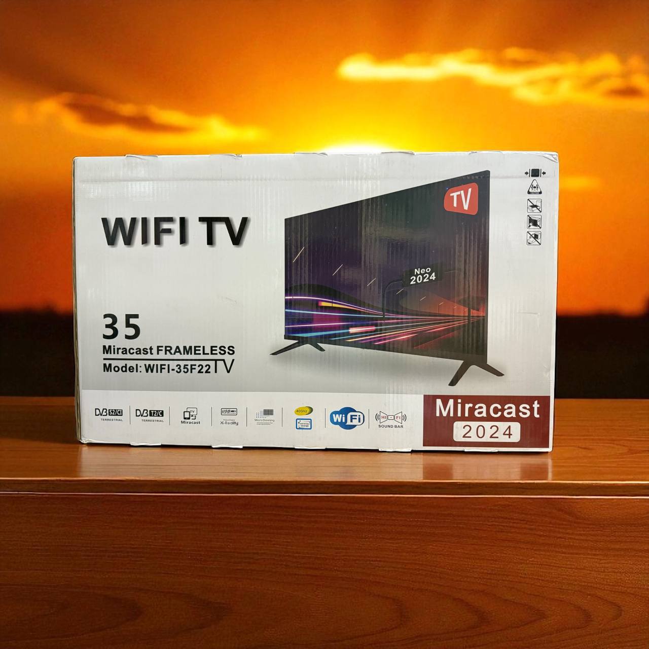 Телевизор  WIFI TV Miracast 35F22V