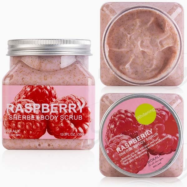 Скраб для тела Wokali Sherbet Body Scrub Малина