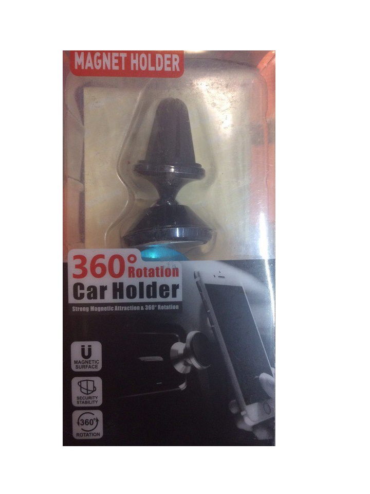 Магнитный держатель Car Holder 360, черный