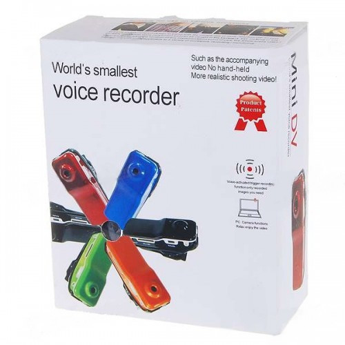 Мини видеокамера-диктофон Voice Recorder Mini DV