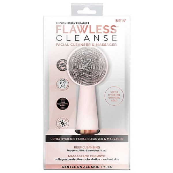 Электрическая ультразвуковая щетка-массажер для лица flawless cleanse
