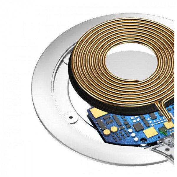 Беспроводная зарядка Baseus Metal Wireless WXJS-S2
