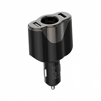 Автомобильное зарядное устройство Borofone BZ7 DriveGo, 3.1A, черный