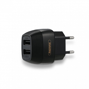 Сетевое зарядное устройство Remax Flinc Series RU-U29, 2USB, 2.1A, черный