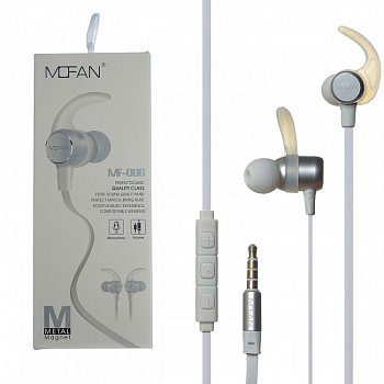 Наушники-вкладыши Mofan MF006 Silver