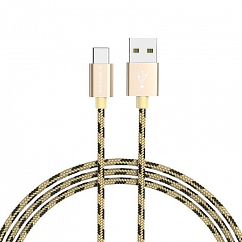 Кабель Borofone BX24, USB - USB Type-C, 1 м, золотой