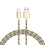 Кабель Borofone BX24, USB - USB Type-C, 1 м, золотой