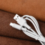 Кабель Hoco X26 Xpress USB - micro USB, 1 м белый