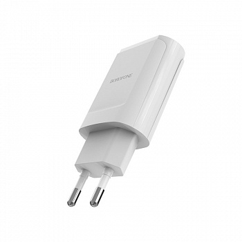 Сетевое зарядное устройство Borofone BA7A, 2 USB, 2.1A
