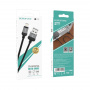Кабель Borofone BX28 Dignity, lightning, 1 м, серый