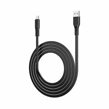 Кабель Borofone BX23 Wide power USB - micro USB, 1 м черный