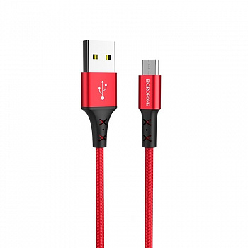 Кабель Borofone BX20 Enjoy USB - micro USB, 1 м красный