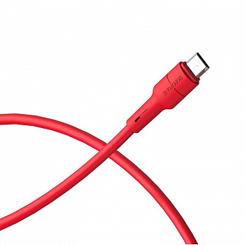 Кабель Borofone BX30 Silicone USB - micro USB, 1 м красный