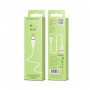 Кабель Borofone BX17, USB - USB Type-C, 1 м, белый