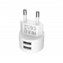 Сетевое зарядное устройство Borofone BA23A, 2 USB, 2.4А
