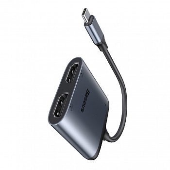 Хаб Baseus Enjoy series Type-C to HDMI*2+PD HD CAHUB-I0G