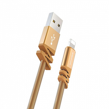 Кабель Borofone BX27 Dainty, lightning, 1 м, золотой