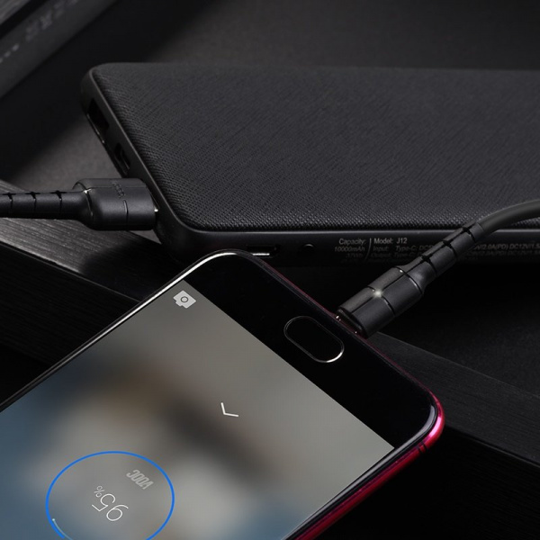 Кабель Hoco X30 USB - micro USB, 1.2 м черный