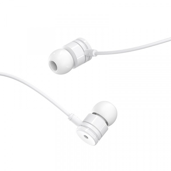 Наушники-вкладыши с микрофоном Borofone BM31 White