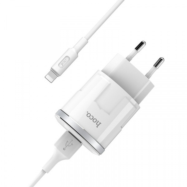 Комплект зарядки для Apple Hoco C37A, 1 USB, 2.4А