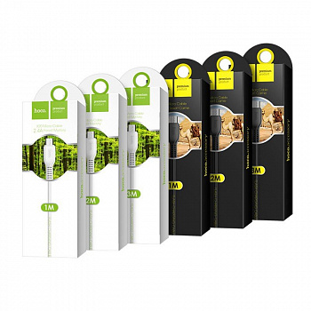 Кабель Hoco X20 Flash USB - micro USB, 3 м черный