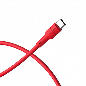 Кабель Borofone BX30 Silicone, USB - USB Type-C, 1 м, красный