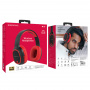 Беспроводные наушники BOROFONE BO9 Pearl, красный, 5W