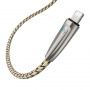 Кабель Borofone BU3, lightning, 1.2 м, золотой