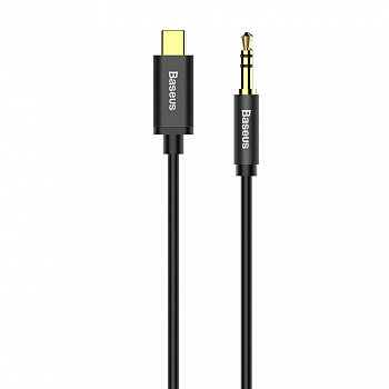 Аудио кабель - переходник Baseus CAM01-01, USB Type-C - mini jack 3.5 mm