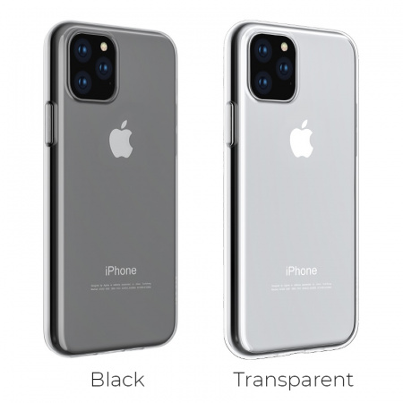 Чехол HOCO TPU Light Series для iPhone 11 Pro Max, прозрачный, 0,8 мм