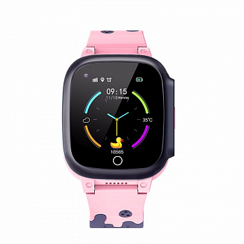 Детские смарт часы с 4G и  Wi-Fi  Smart Watch T8 розовые