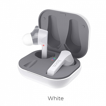 Беспроводные наушники HOCO ES34 Pleasure, Bluetooth, 400 мАч, Белый, сенсорная функция, вызов Siri