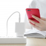 Зарядное устройство HOCO C69A 5A, белый, microUSB,22.5W, быстрая зарядка