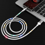 Кабель Hoco U63, lightning, 1.2 м, белый