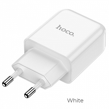 Зарядное устройство HOCO N2 Vigour single, 2A, белый, один порт