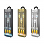Кабель Hoco U14 Steel USB - micro USB, 1.2 м золотой