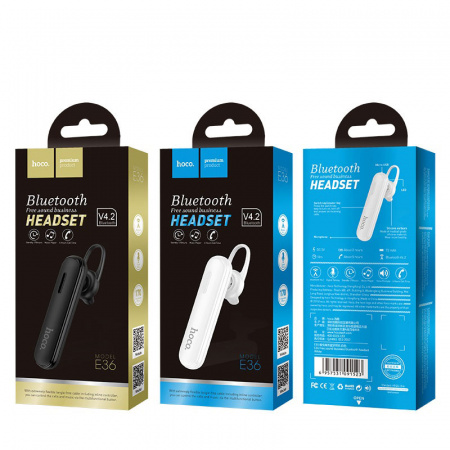 Bluetooth-гарнитура Hoco E36