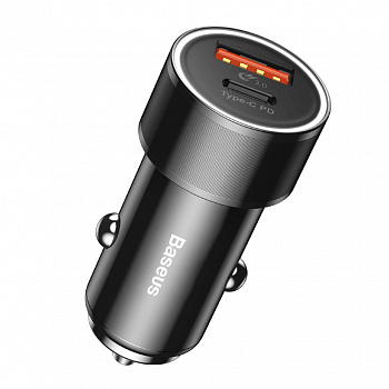 Автомобильное зарядное устройство Baseus CAXLD-A01, Type-C