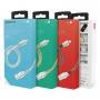 Кабель Borofone BU2 ZincJet USB - micro USB, 1.2 м серебристый