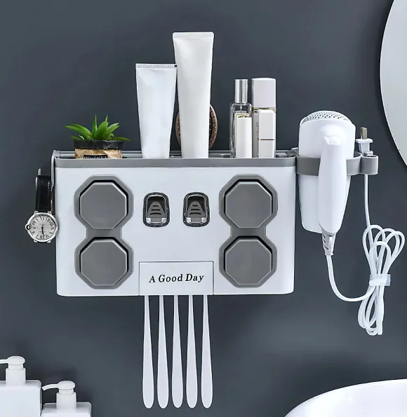 Многофункциональный держатель для зубных щеток good day Multi-Function Toothbrush Holder