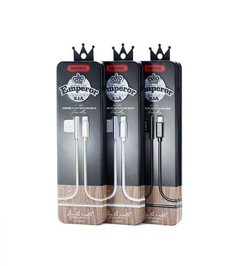 Кабель Remax Emperor RC-054i, lightning, 1 м, золотой
