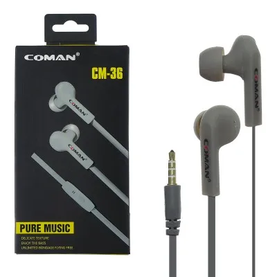 Наушники-вкладыши Coman CM-36 Grey