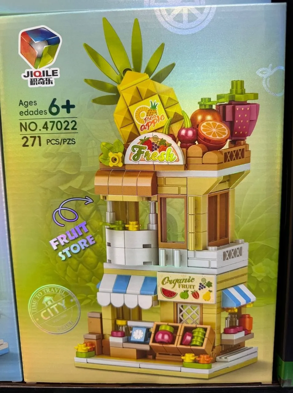 Конструктор JIQILE овощной магазин NO 47022 271 pcs