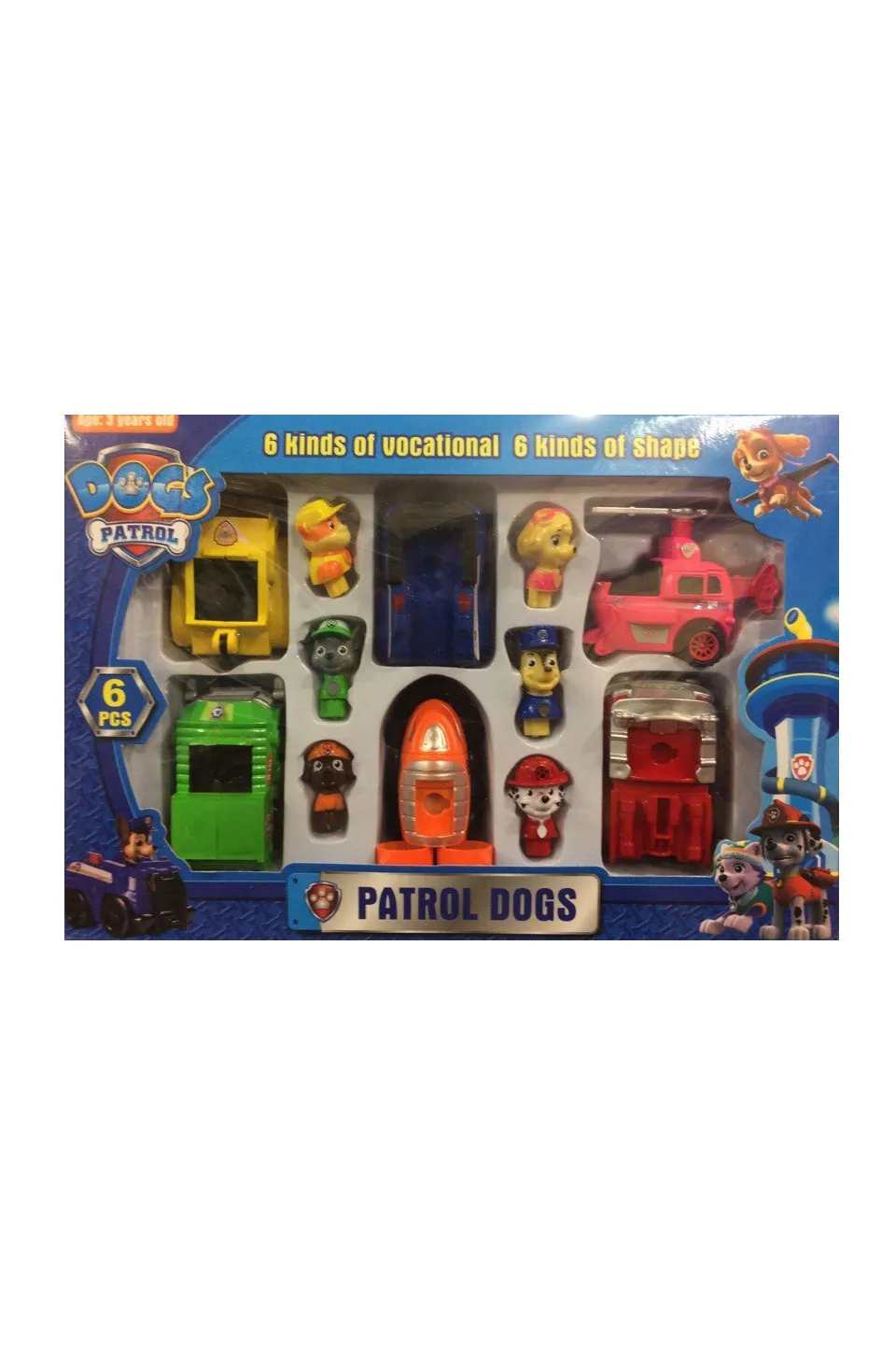 Набор Щенячий Патруль Patrol Dogs 6 kinds