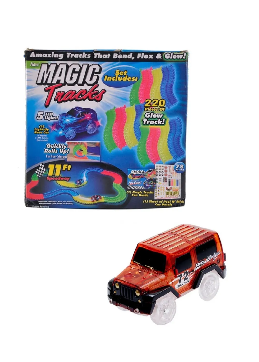 Гоночный трек Magic Tracks  220 деталей