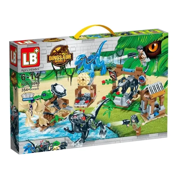 Конструктор LB+ Dinosaur World LB640 354 деталей