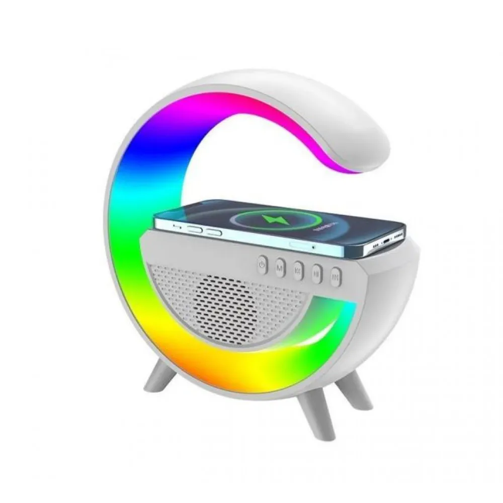Умная Bluetooth-колонка светильник с беспроводной зарядкой G-500