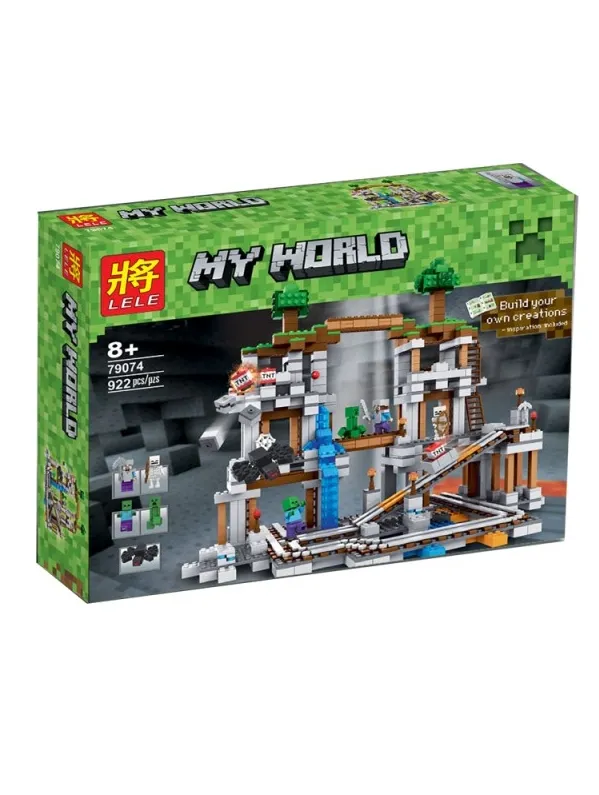 Конструктор LELE MY WORLD # 79074 Шахта