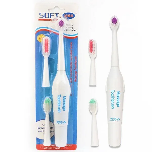 Электрическая зубная щетка soft massage toothbrush