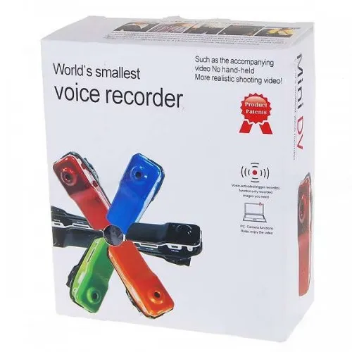 Мини видеокамера-диктофон Voice Recorder Mini DV